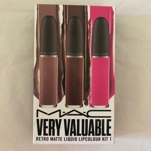 MAC Cosmetics Makeup - MAC Very Valuable Retro Matte Liquid Lipcolour Kit MAC Cosmetics Makeup - MAC Very Valuable Retro Matte Liquid Lipcolour Kit